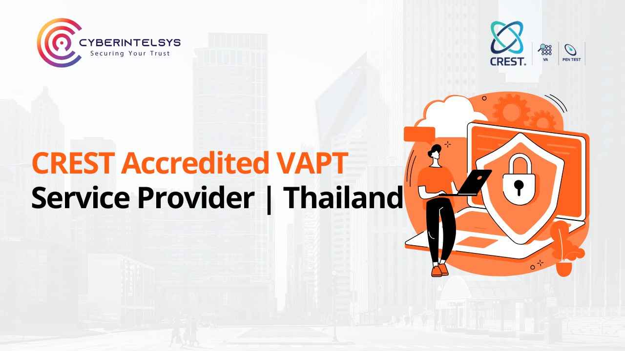 CREST Accredited VAPT in Thailand